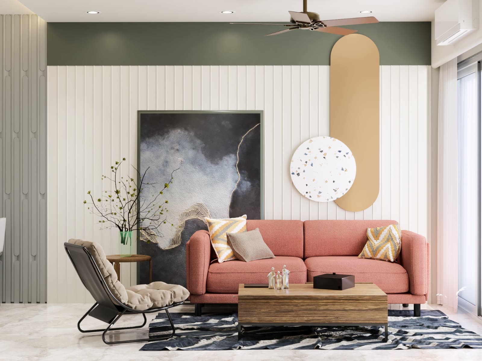 Interior Designer working